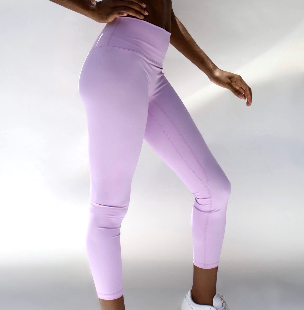 Lavender High Waist Flex Legging | Black Owned Activewear