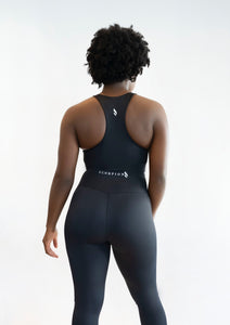 Black Scorpion High Waist Compression Legging